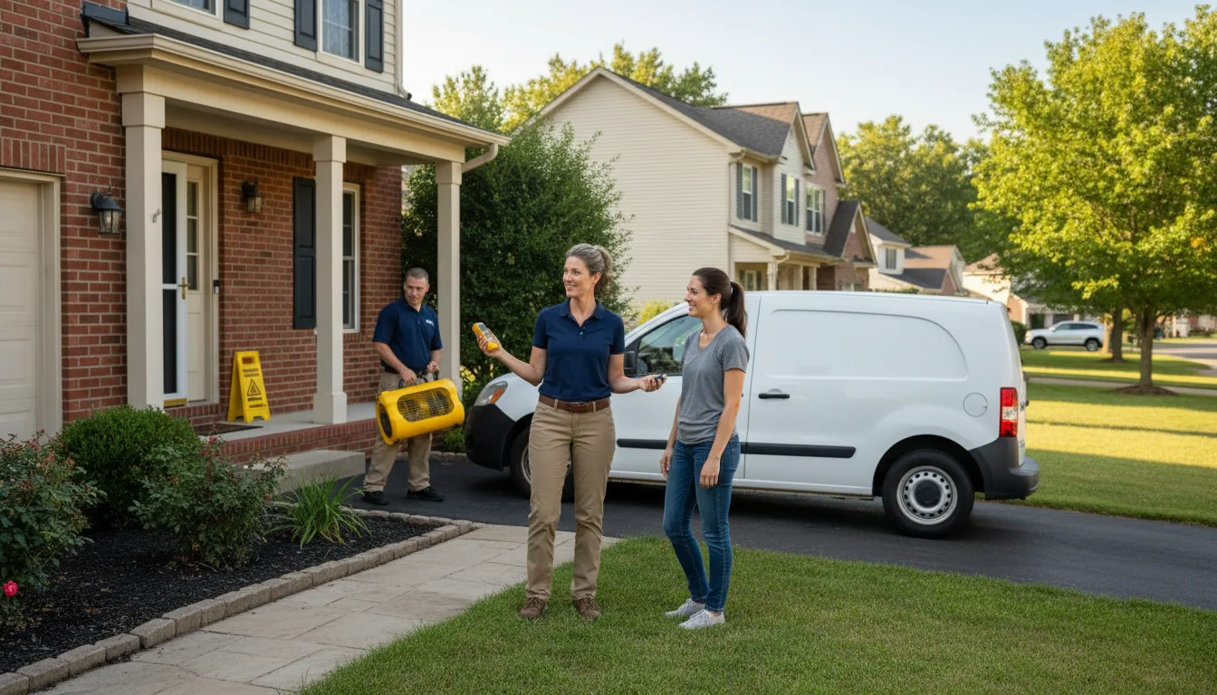 Water restoration image for Water Damage & Restoration Services in Koshkonong, MO